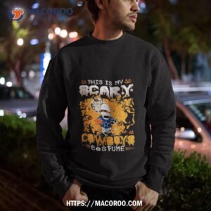 nfl dallas cowboys halloween this is my scary costume t shirt sweatshirt