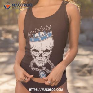 Nfl Detroit Lions Skull Rock With Crown 2023 Shirt