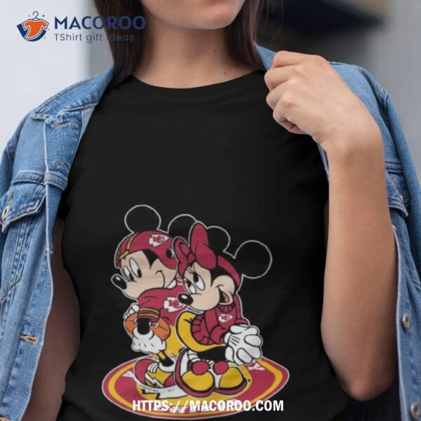 Nfl Kansas City Chiefs Mickey And Minnie Shirt