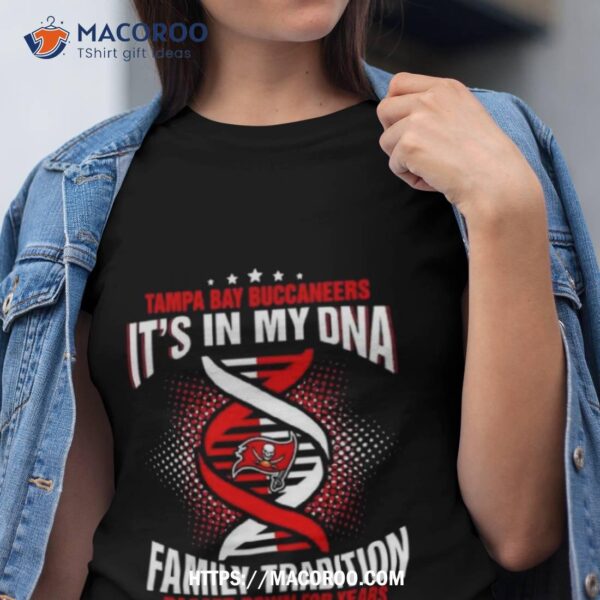 Tampa Bay Buccaneers Family T Shirts On Red