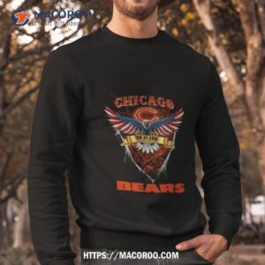 nfl us eagle da bears chicago bears t shirt sweatshirt