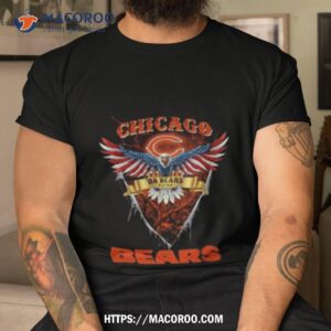 nfl us eagle da bears chicago bears t shirt tshirt