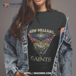 nfl us eagle geaux saints new orleans saints t shirt tshirt 2