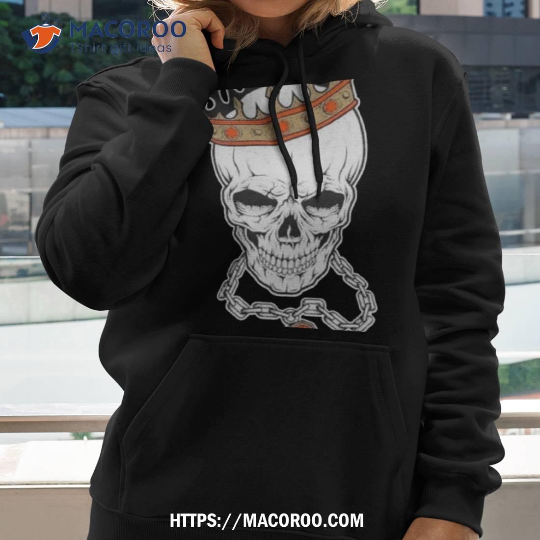 Nhl Anaheim Ducks Skull Rock With Crown Shirt Nhl Anaheim Ducks Skull Rock With Crown Shirt