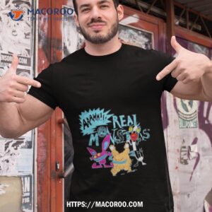 nickelodeon aaahh real monsters characters shirt tshirt 1