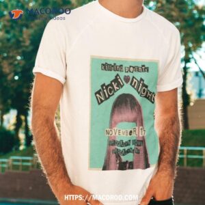 Nicki Night November 17 2023 Brooklyn Bowl Brooklyn Ny Shirt