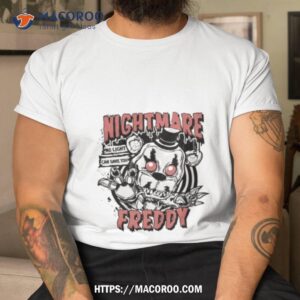 Nightmare Freddy Glow In The Dark Five Nights At Freddy’s T Shirt