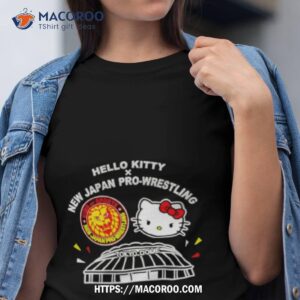 Njpw X Hello Kitty Tokyo Dome Shirt