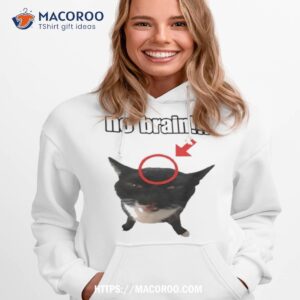 No Brain Cat Shirt
