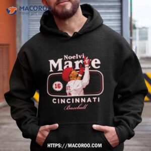 Noelvi Marte Cincinnati Cover Baseball Shirt