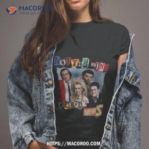 not the nine o clock news shirt tshirt 2