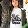 Notre Dame Fighting Irish Horror Movies Characters Bus Halloween 2023 Shirt