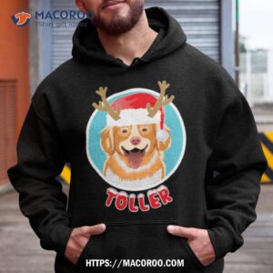 nova scotia duck tolling retriever xmas shirt hoodie