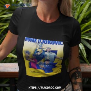 Novak Djokovic Four Time Us Open Champion 2023 Shirt