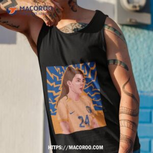 number 24 soccer team australia matildas shirt tank top 1