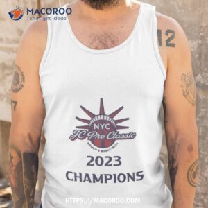nyc jc pro classic women s basketball 2023 champions shirt tank top