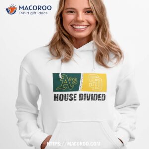 oakland athletics vs san diego padres house divided shirt hoodie 1