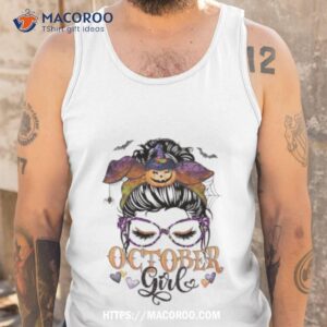 october girl halloween 2023 shirt tank top