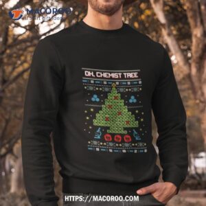 oh chemist tree christmas sweat vintage shirt sweatshirt