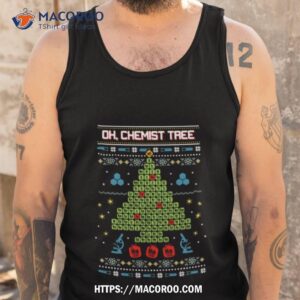 oh chemist tree christmas sweat vintage shirt tank top
