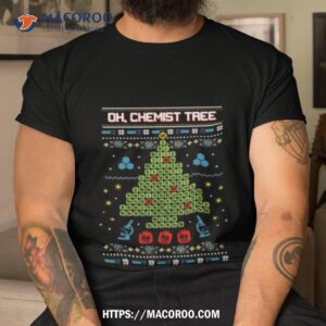 oh chemist tree christmas sweat vintage shirt tshirt