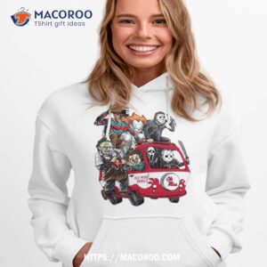 Ole Miss Rebels Horror Movies Characters Bus Halloween 2023 Shirt