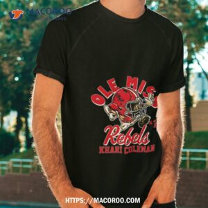 Ole Miss Rebels Khari Coleman 2023 Ncaa Football Shirt