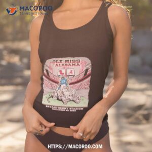 ole miss rebels vs alabama crimson tide game day 2023 t shirt tank top 1