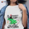 On The Naughty List I Regret Nothing Merry Christmas