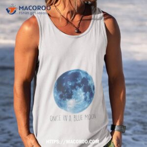 once in a blue moon super blue moon 2023 shirt tank top