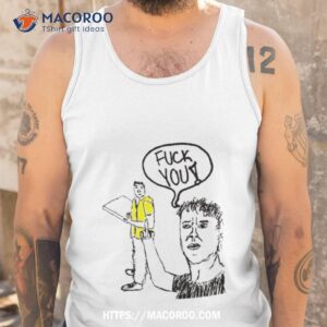 one bite dragon fuck you arshirt tank top