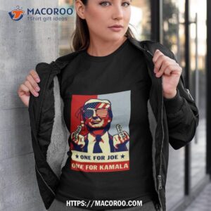 One For Joe One For Kamala Trump 2024 American Flag Vintage Shirt