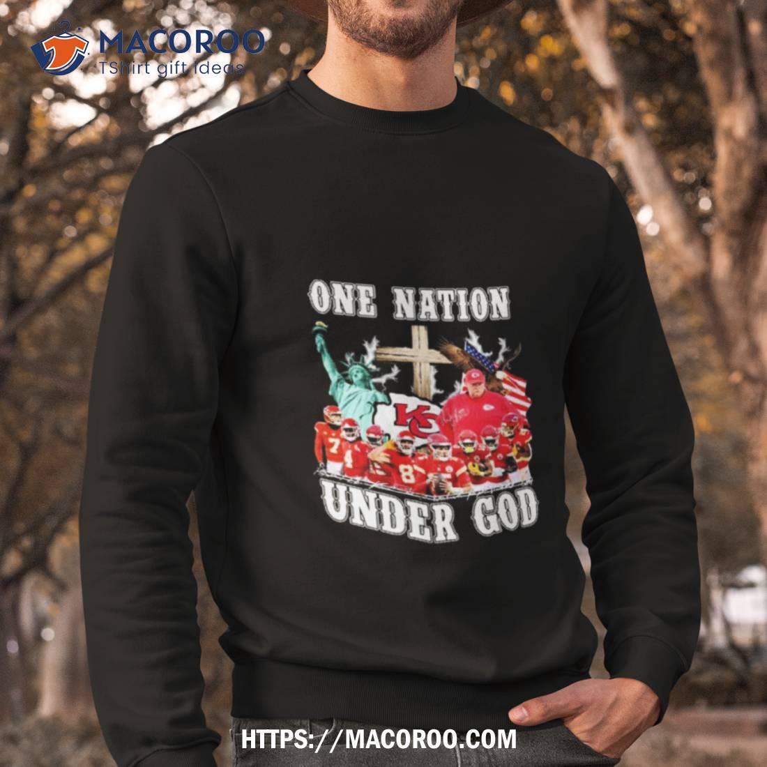 Kansas City Chiefs One Nation Under God T-shirt 