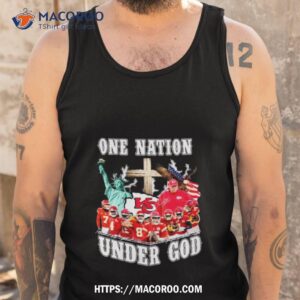 one nation under god kansas city chiefs beat detroit lions signatures shirt tank top