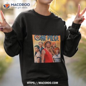 one piece live action shirt sweatshirt 2