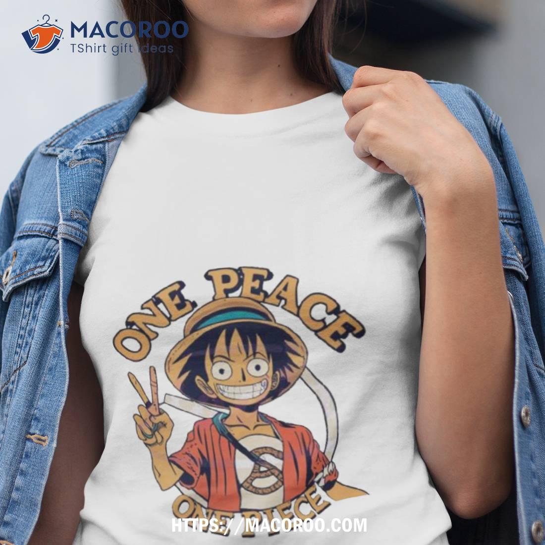 Monkey D Luffy One Piece Long Sleeve T-Shirts for Sale