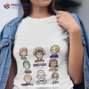One Piece Netflix Live Action Fan Gifts Sticker Shirt
