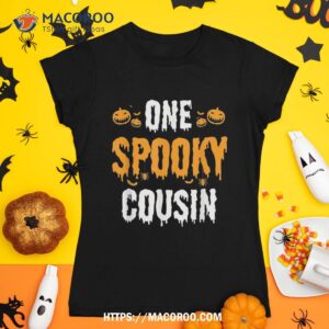 one spooky cousin matching family halloween shirt tshirt 1