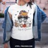 One Spooky Infant Teacher Messy Bun Pumpkin Halloween Shirt