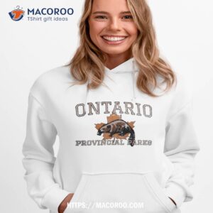 ontario parks merch ontario parks vintage beaver t shirt hoodie 1