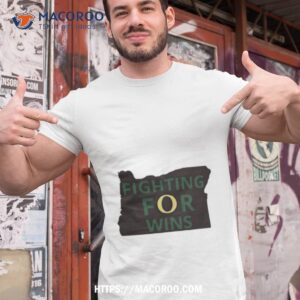 Oregon Ducks Fighting For Wins Shirt