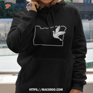 oregon wester bird hunting dove hunting shirt hoodie 2