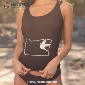 oregon wester bird hunting dove hunting shirt tank top 1