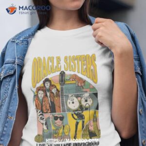 Original Oracle Sisters London Uk 12 05 23 Event Poster Shirt
