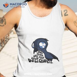our lives are like little beb crows schitts creek shirt tank top 3