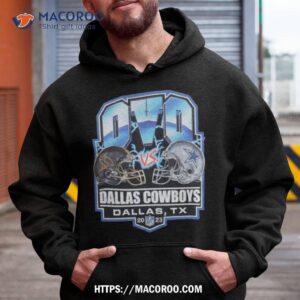 Ovo Black Dallas Cowboys – Helmet Logo T Shirt