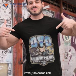 Ovo Green Bay Packers Helmet Logo T Shirt