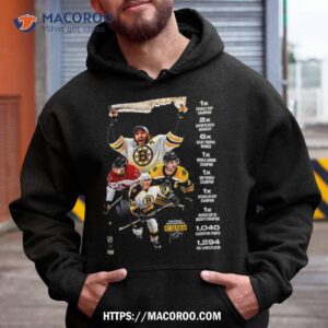patrice bergeron career stats nhl boston bruins all title and signature t shirt hoodie