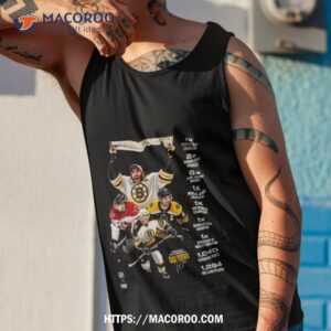 patrice bergeron career stats nhl boston bruins all title and signature t shirt tank top 1
