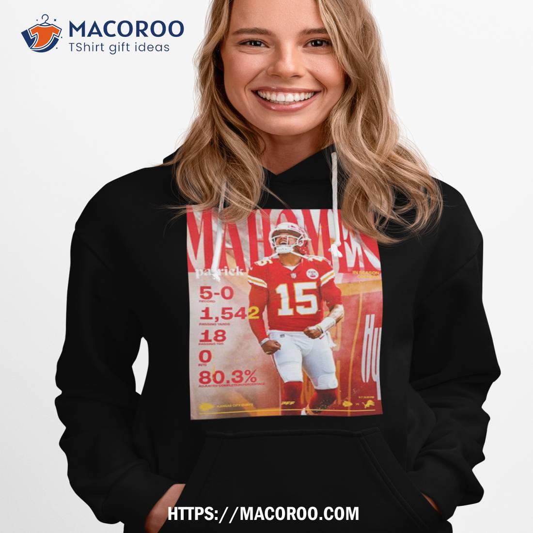 Patrick Mahomes Shirt Typography Kansas City Chiefs Gift